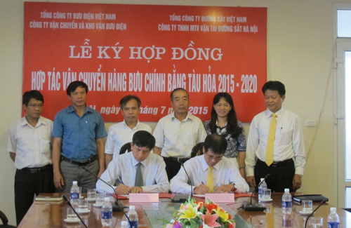 Tàu Bắc-Nam mỗi ngày chạy nguyên toa xe bưu chính ảnh 1